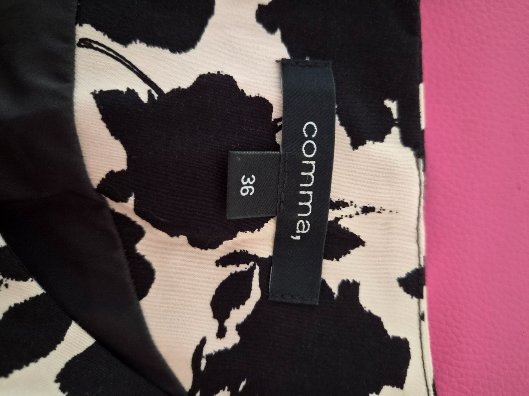 Comma Vestiti: Sommerkleid Comma mit Blumenmuster, Grösse 36 – Nuovo (secondo la descrizione) da Unterentfelden venduto da hofa01 3