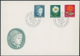 1963 - Pro Juventute - ohne Leuchtstoff•Ersttagsbrief FDC ET
