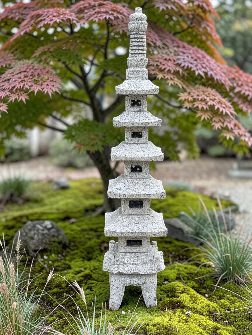 Skulpturen & Statuen: Granit Pagode Chinesische Steinpagode Gartendeko Feng Shui – Gebraucht aus Hilpoltstein von TOMTAO88