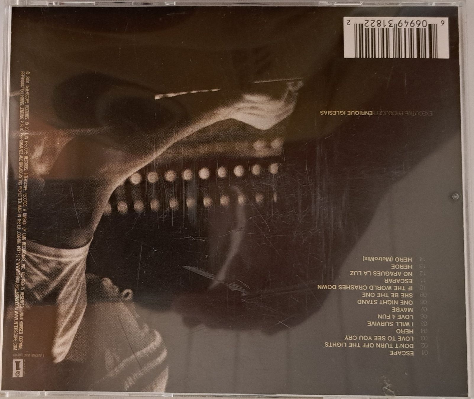 CDs: Enrique – Escape – D'occasion à Tenniken par mik_6mxg 3