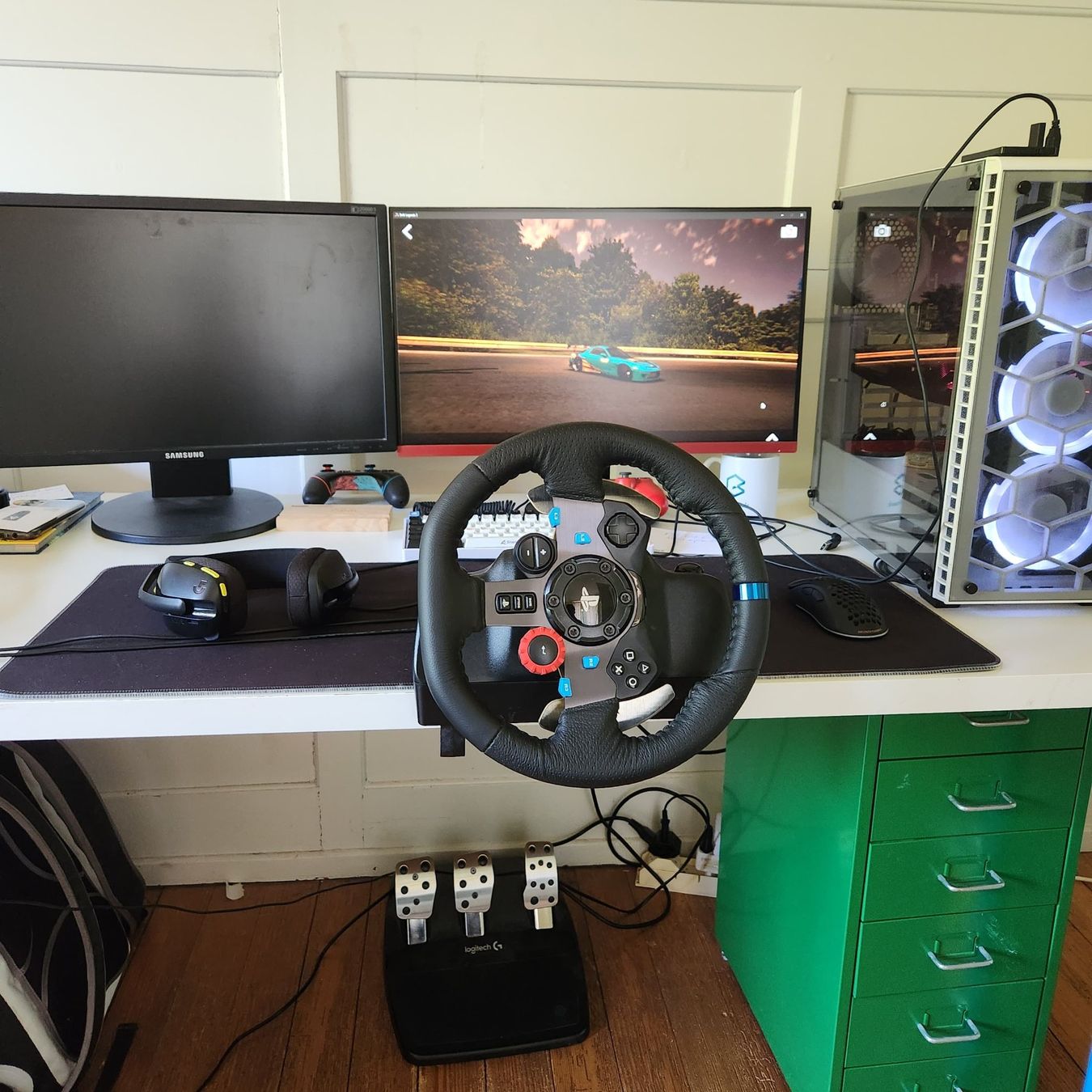 Logitech Controller: Logitech G29 Lenkrad mit Pedalen – Usato da Schötz venduto da Bpepo