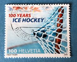 Nr. 1266  Eishockey GESTEMPELT 2008  