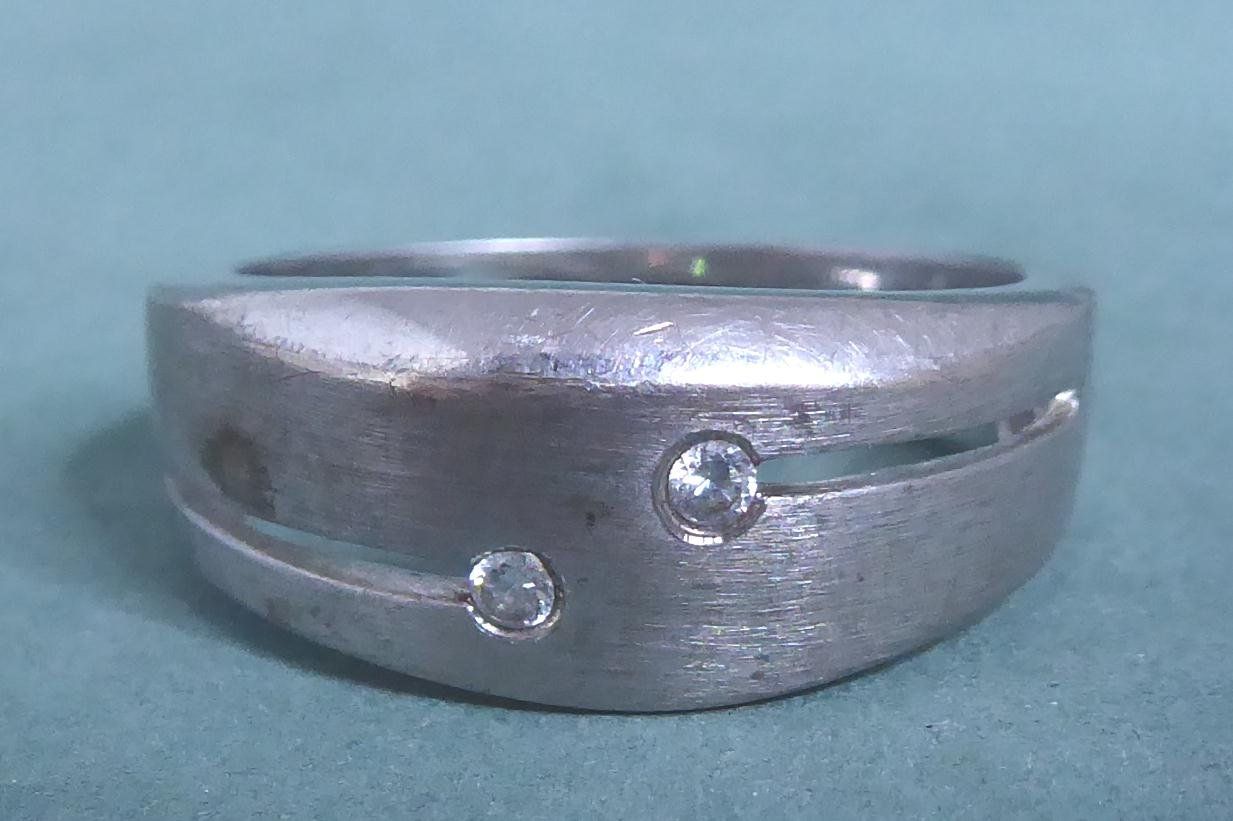 Ringe: Ring 925 Silber mit synthetischem Stein – Gebraucht aus Muri AG von silvermouse007 1