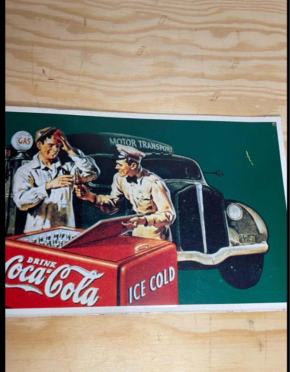 Coca-Cola Insegne: Coca Cola Schild – Usato da Schliern b. Köniz venduto da Trebesch 2