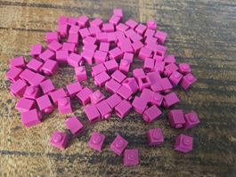 lego 3005 lego de 100 pièces Magenta Brick 1 x 1