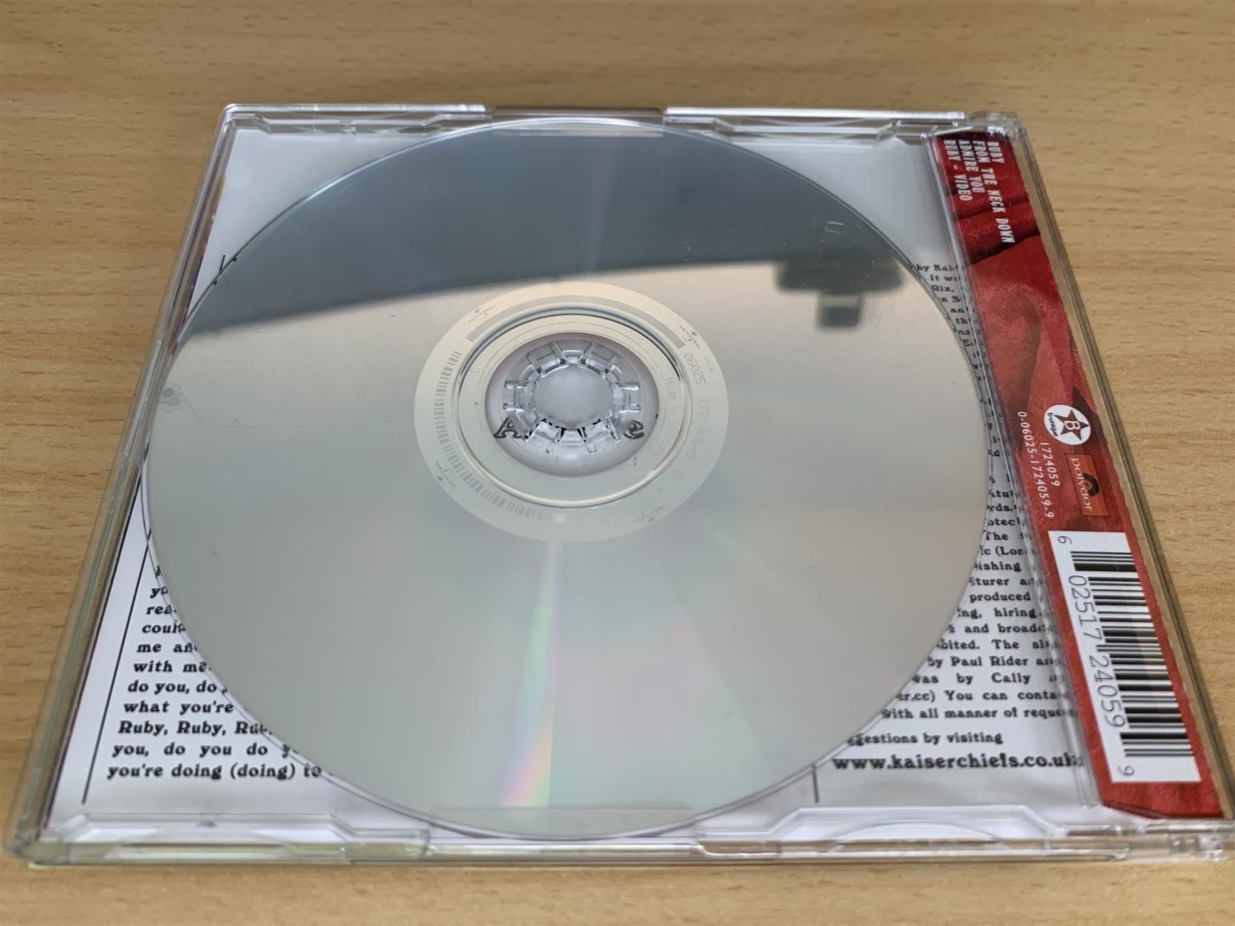 CD: Kaiser Chiefs – Ruby – Usato da Rikon im Tösstal venduto da Alpenmutz 1