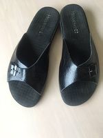Pantolette, Gr.42, Helvesko Swiss Made, schwarz
