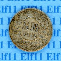 CHF___0.50 1942 -vz 50 Rappen