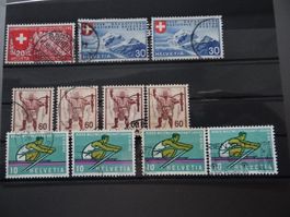 Kleines Lot Abarten ab CHF 1.--
