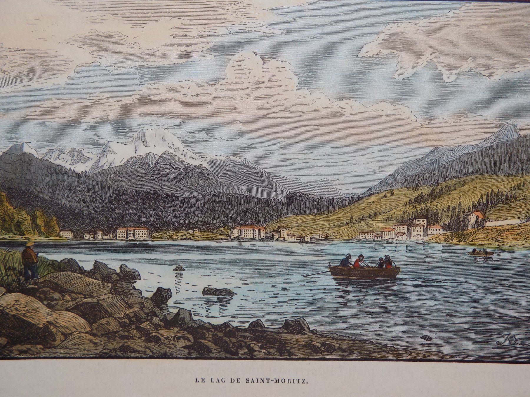 Stiche: St.Moritz See Engadin – Gebraucht aus Risch von Rischli15 1