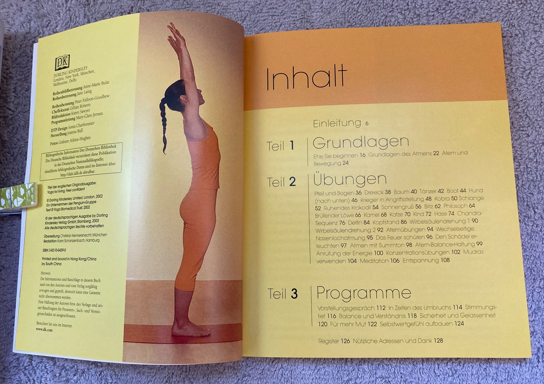 Libri: Yoga for life - Uma Dinsmore-Tuli – Usato da Wolfhausen venduto da uchuva26 2