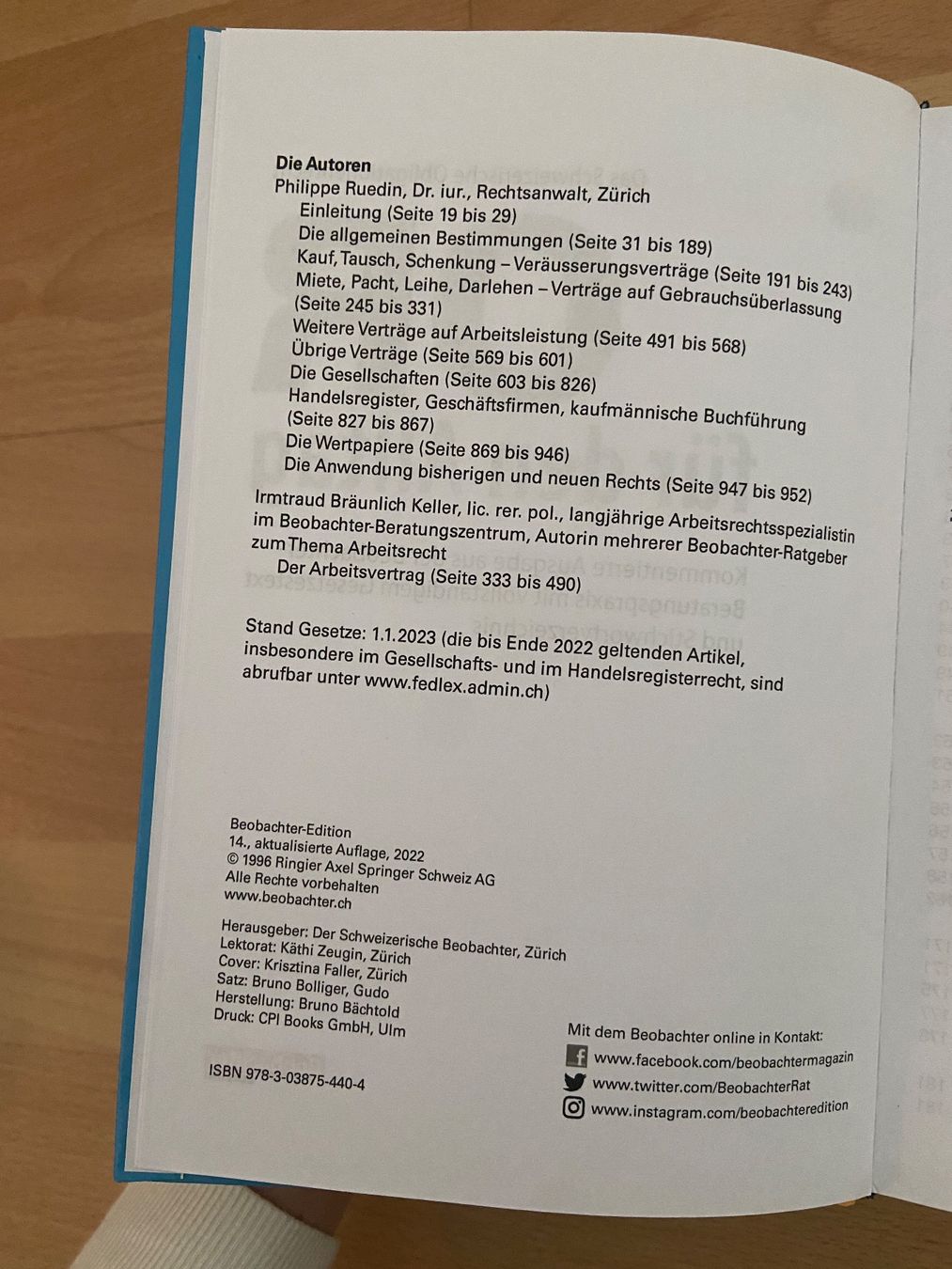 Libri: OR und ZGB Buchset Beobachter – Nuovo (secondo la descrizione) da Kloten venduto da zizibru 4