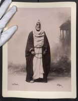 Fotografie J.P. Sebah, Beduine im langen