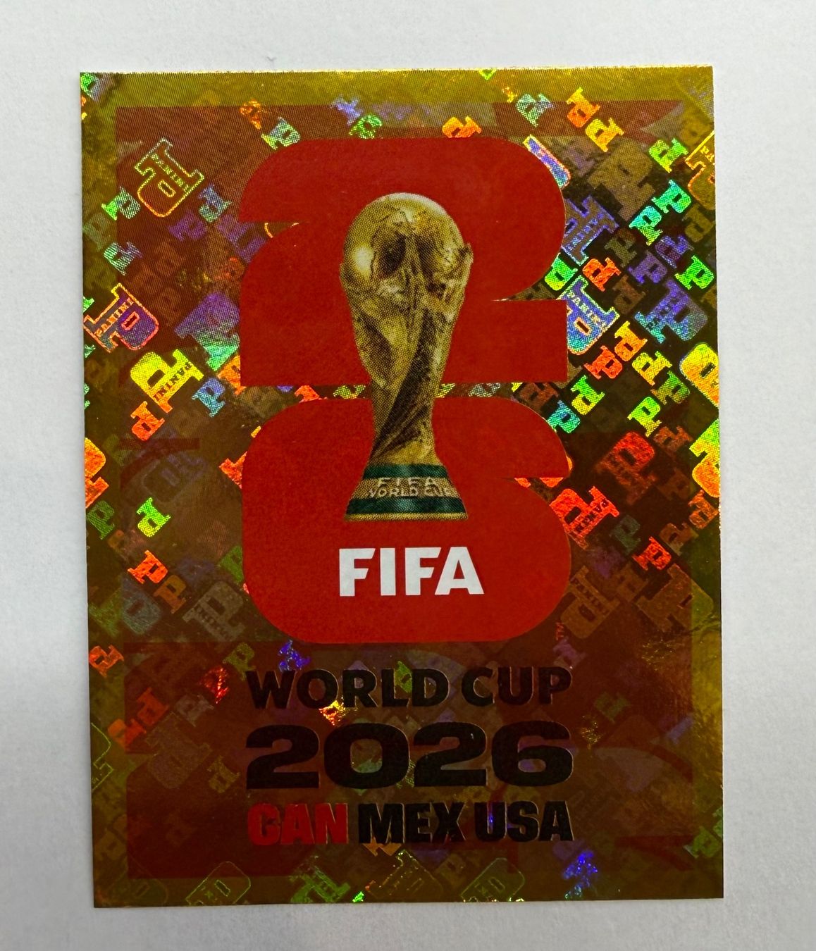 Panini Carte collezionabili: Panini Sticker FWC 6 Trophy red WM 2026 – Nuovo (secondo la descrizione) da Wolfhausen venduto da lunaire01