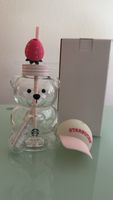 Starbucks Bear Becher mit Erdbeer-Deckel Originalverpackt!