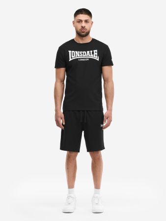 Lonsdale Dunstan T-Shirt/Short Schwarz L