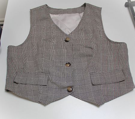 Karierte Weste ☆ Gilet ☆ Neu ungetragen