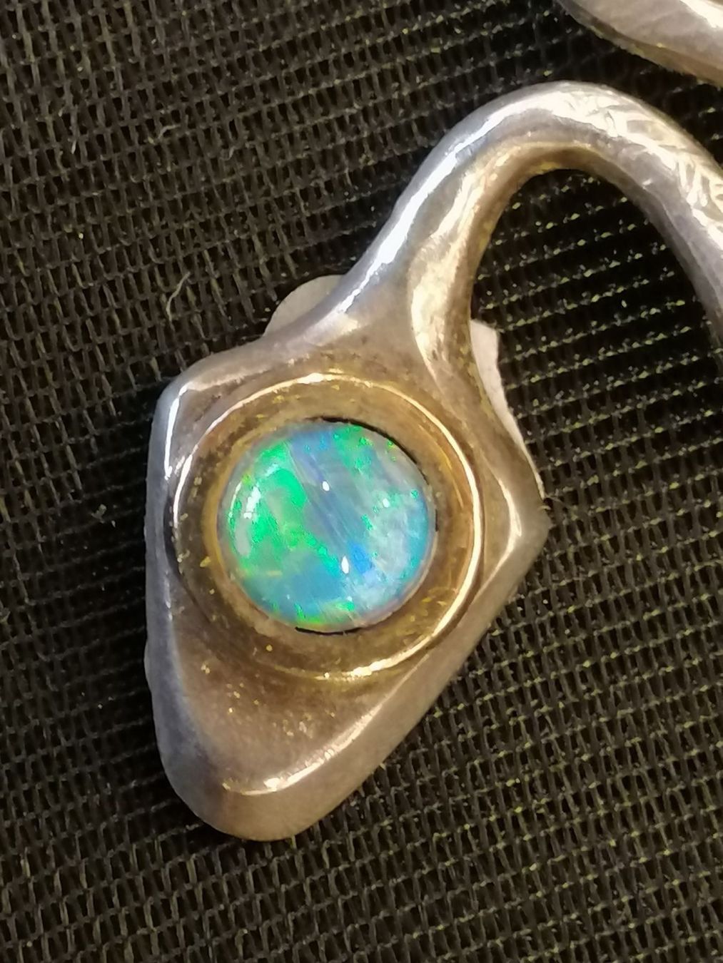 Ciondoli: Schlangenanhänger, Silber/Gold/Opal – Nuovo e nell'imballaggio originale da Rheinfelden venduto da Cleopatra2000 2