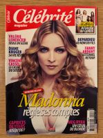 Madonna CELEBRITE Magazine novembre 2008
