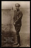 Foto-AK Sanke Nr. 382: Oberleutnant Frei