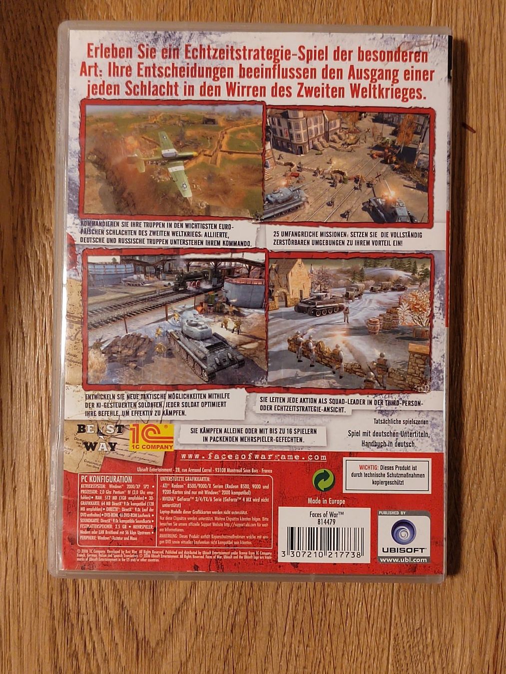 Spiele: Faces of War PC 2006 DE – Gebraucht aus Fribourg von Nooky 2