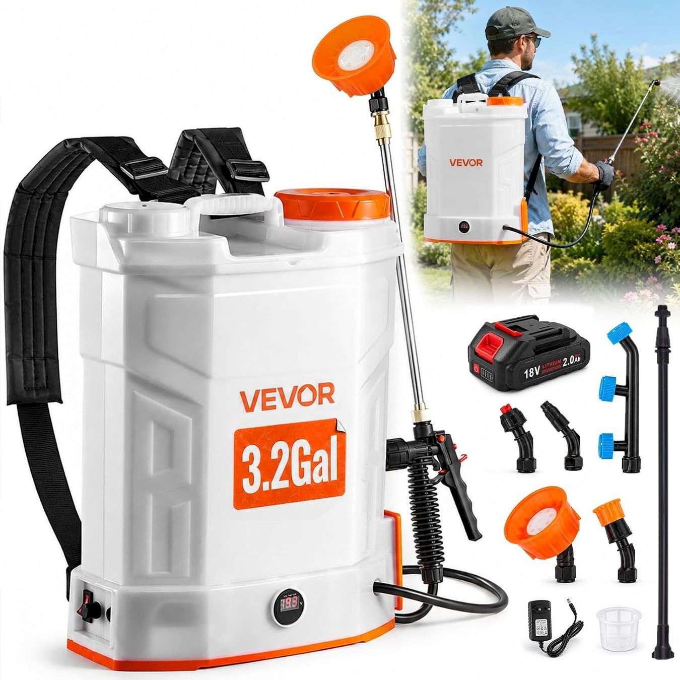Tecnologia medica: VEVOR Akku-Sprühgerät 12 L – Nuovo e nell'imballaggio originale da Bottighofen venduto da zaap
