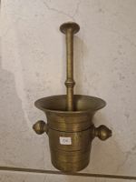 Antiker Messing Mörser mit Stössel