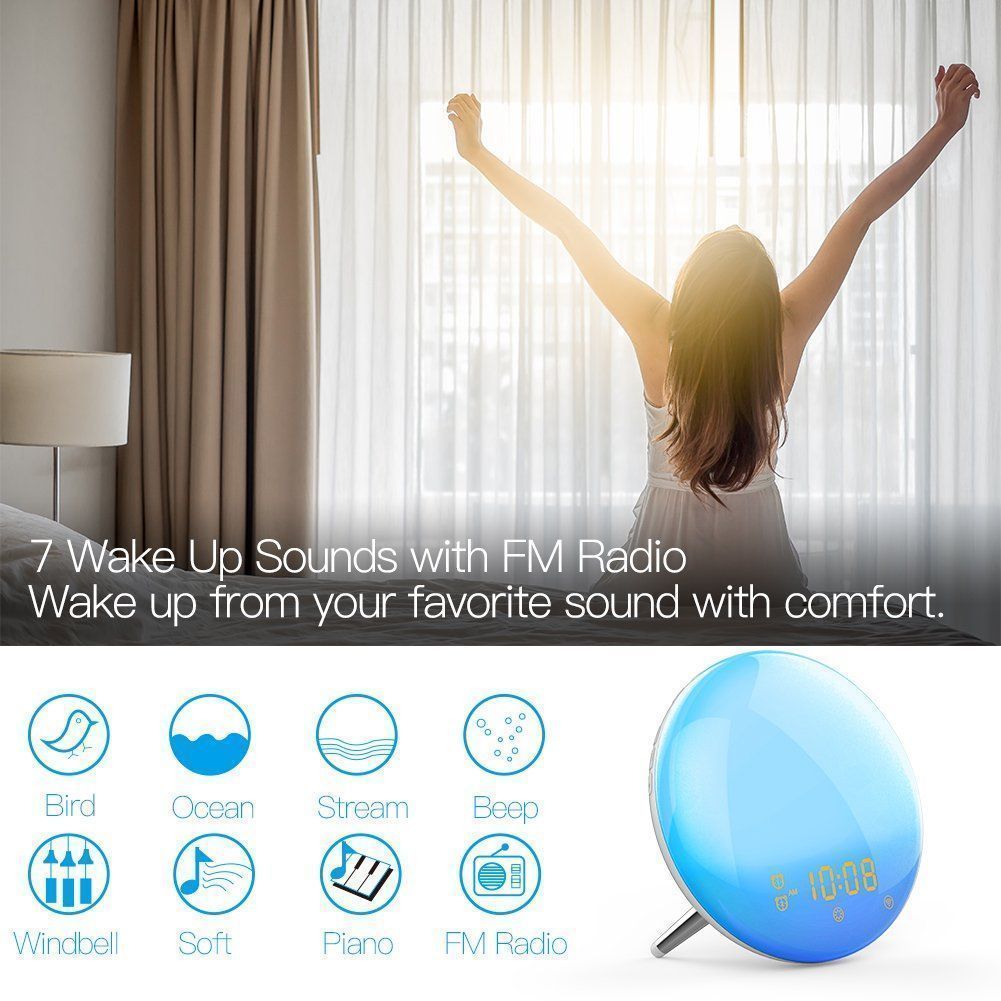 Wecker: Smarter Lichtwecker mit FM Radio – Neu und originalverpackt aus Weinfelden von salehouse 4