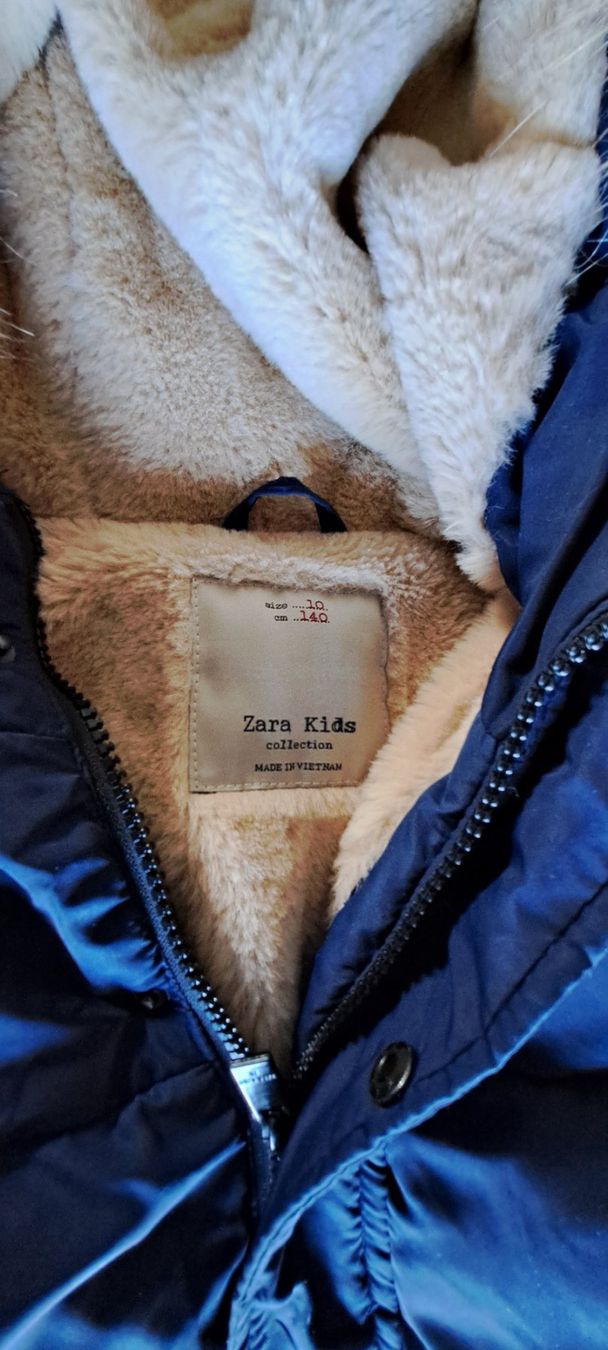 Zara Giacche & Cappotti: Winterjacke Zara Kids 140 Mädchen – Usato da Burg im Leimental venduto da Wildthing0 2
