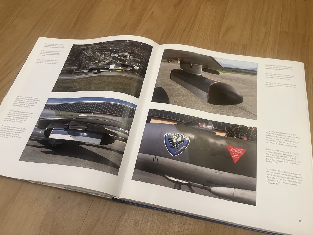 Libri: Hunter Fascination Schweizer Flugwaffe Armee – Usato da Wiesenberg venduto da swissantik 4
