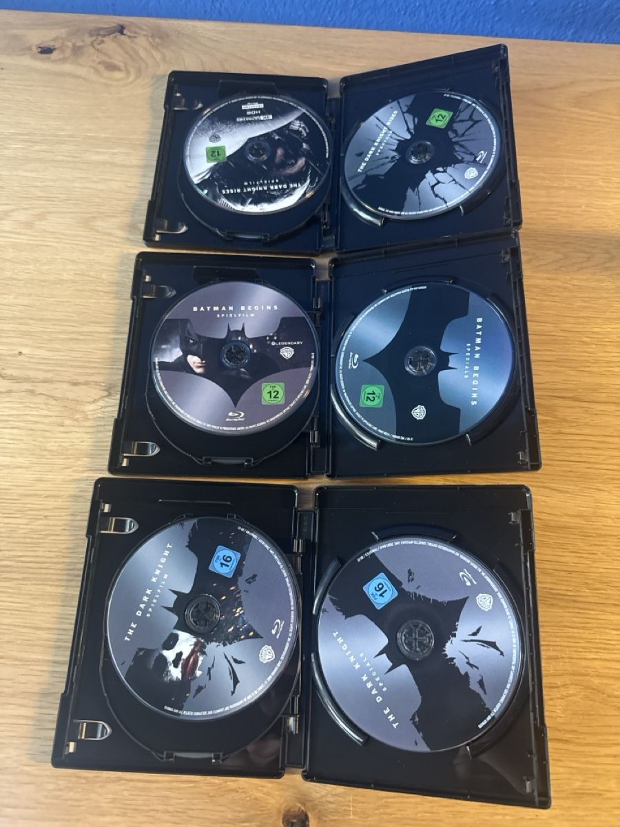 Tutti i DVDs: Batman Trilogy 4K UHD Blu-ray  – Usato da Weinfelden venduto da sco_2jx6 3