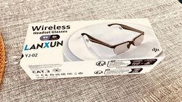 Sonnenbrille mit integrierten USB Kopfhörern