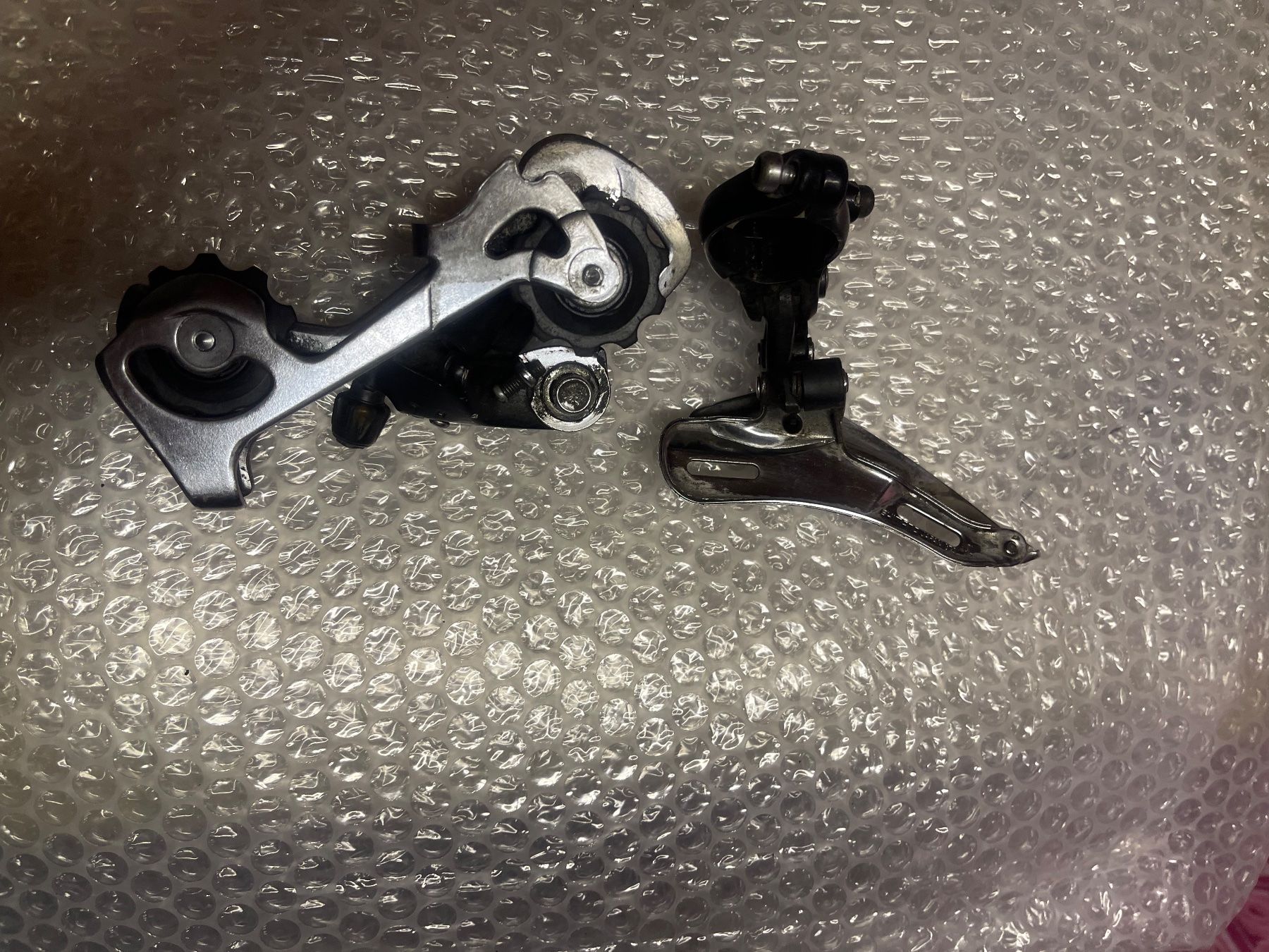 Shimano Ersatzteile: Shimano Deore LX 31,8 Umwerfer und Schaltwerk – Gebraucht aus Giubiasco von bulag 3