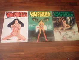 3 VAMPIRELLA Comics für erwachsene Vampire Heft Nr. 1, 4 + 8