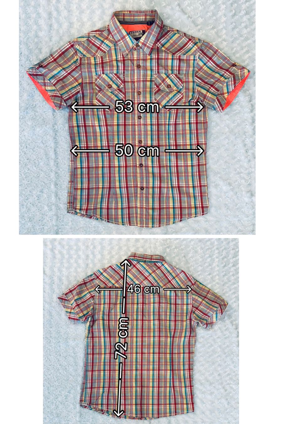 Camicie: Designer Hemd FOREX Gr. M gut erhalten – Usato da Emmenbrücke venduto da little.treasures 7