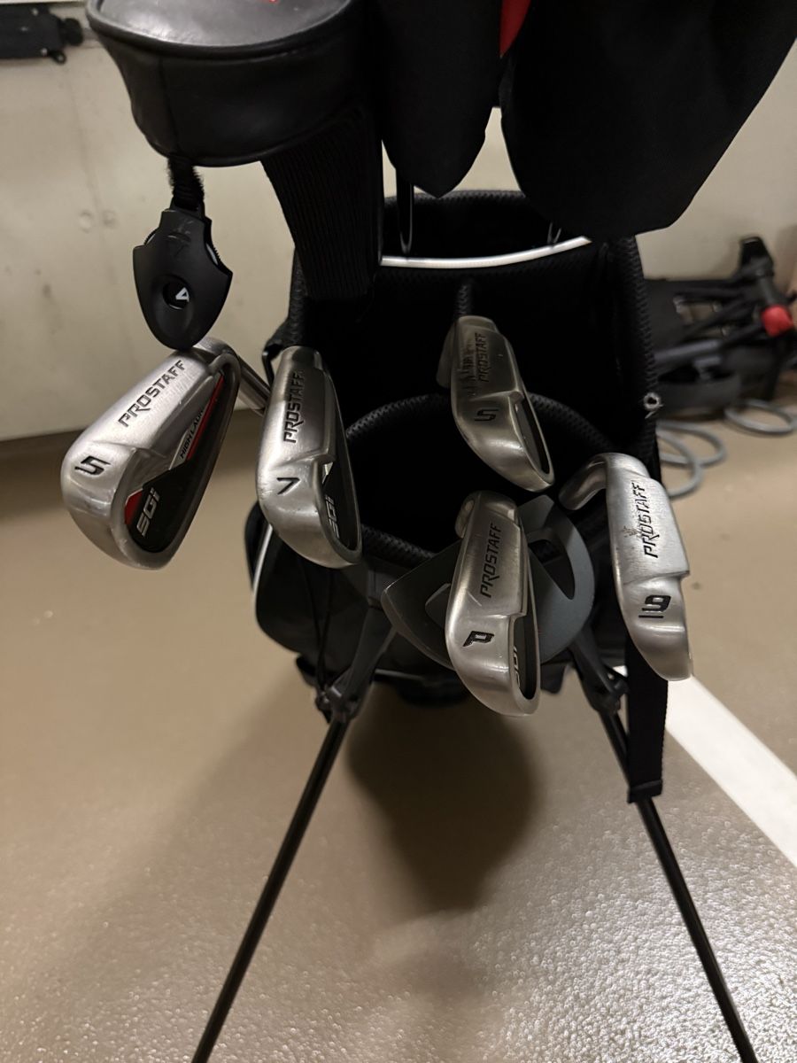 Wilson Mazze & Set: Wilson ProStaff SGi set with bag RH + 1 inch – Usato da Zürich venduto da julian.a 1
