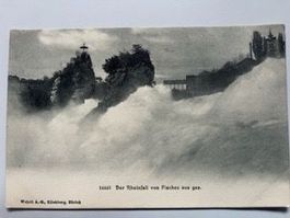 Der Rheinfall von Fischez aus ges.