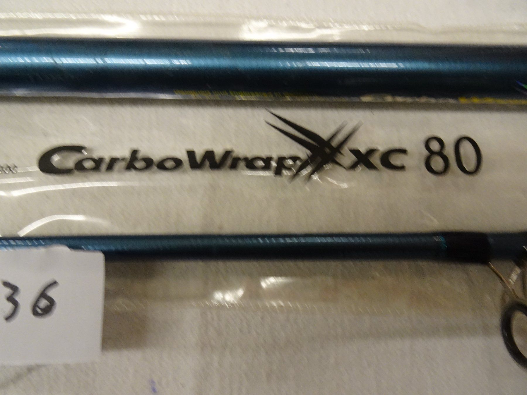 Canne da pesca: Angelrute (CarboWrap XC 80) – Nuovo (secondo la descrizione) da Uzwil venduto da koi02 1