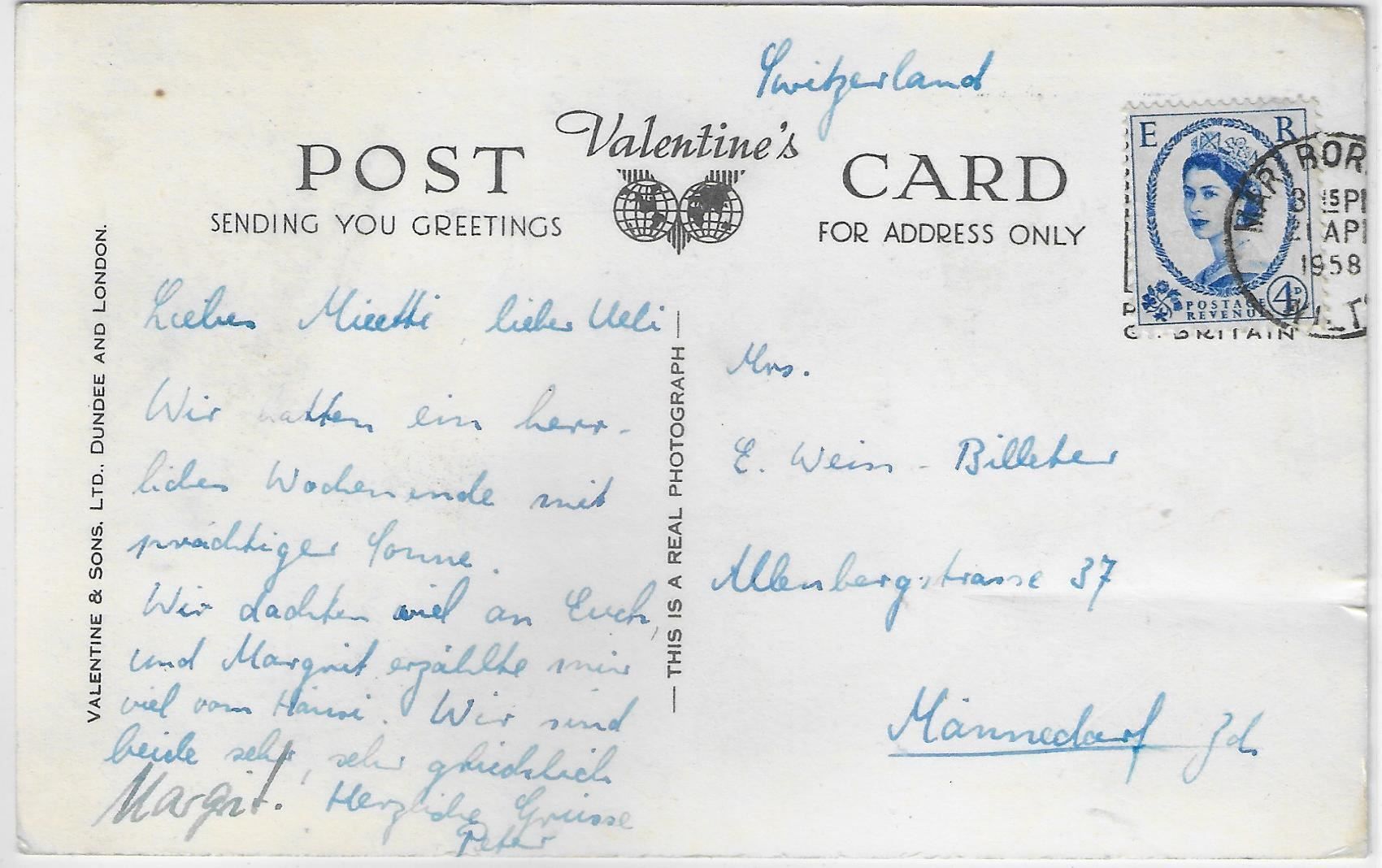 Cartoline postali: England - MARLBOROUGH Herd Street – Usato da Ettingen venduto da Kartenplanet 1
