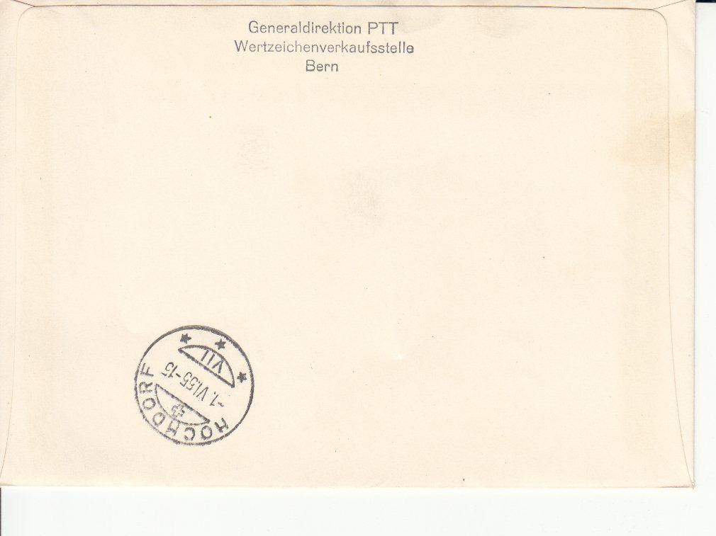 Tutti i francobolli: SBK B71 - B75 FDC d – Usato da Bürglen TG venduto da StampGraf 1