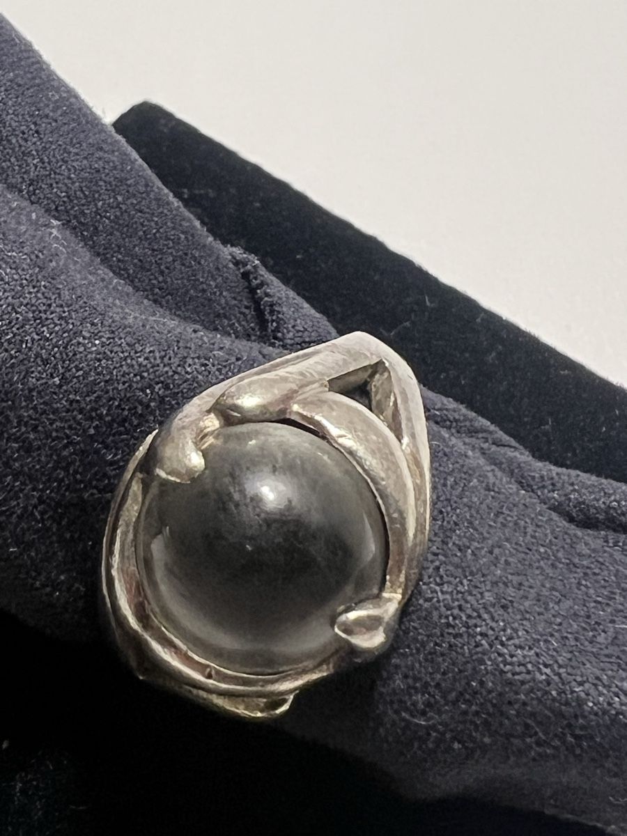 Anelli: Bague en argent avec 7 pierres interchangeables – Usato da St-Pierre-Clages venduto da ste_xk6p 4