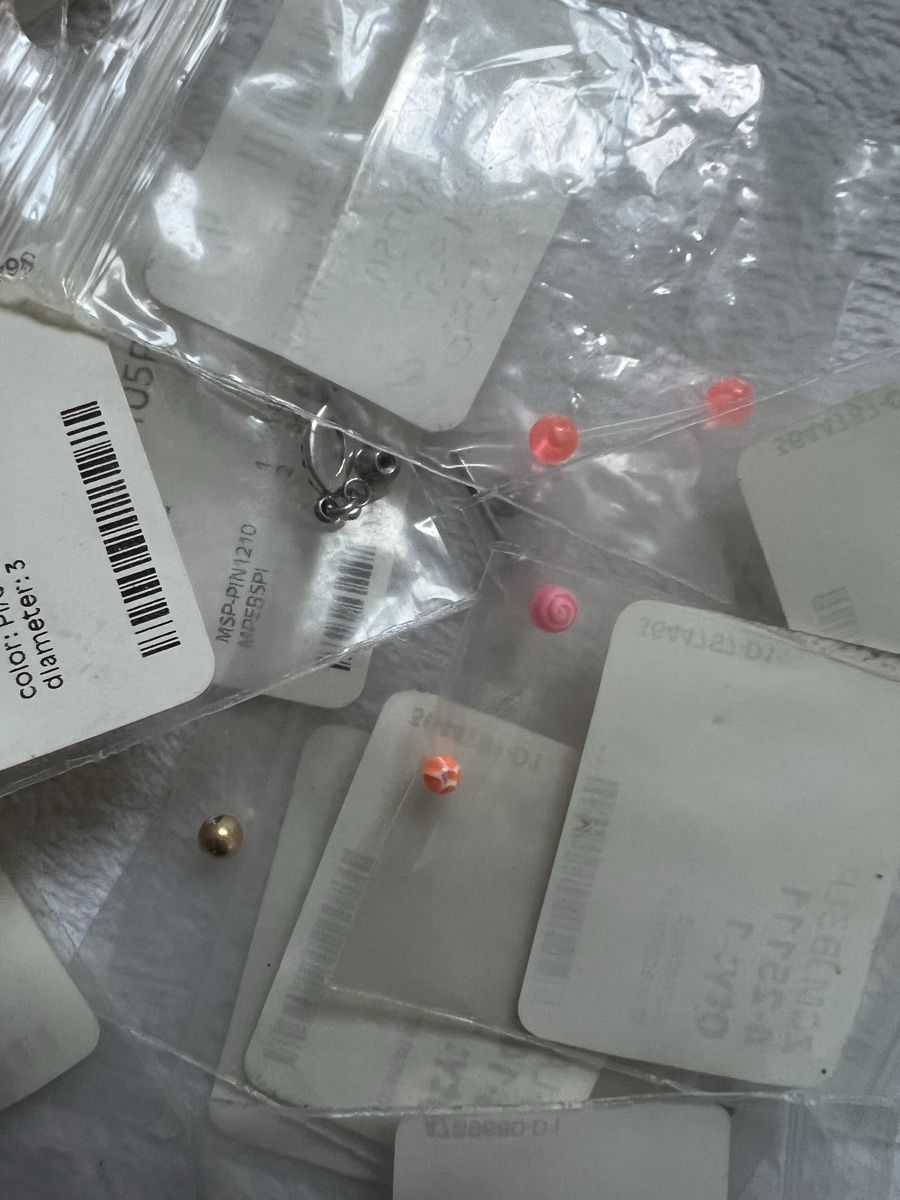 Gioielli per piercing: Lot de piercings neufs – Nuovo e nell'imballaggio originale da Ropraz venduto da Angy.ruiz 5