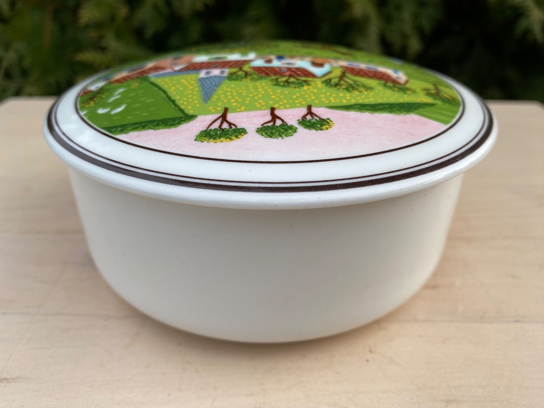 Villeroy & Boch Zuccheriere: schöne Villeroy & Boch Design Naiv Dose – Usato da Feldbach venduto da Olive1 4