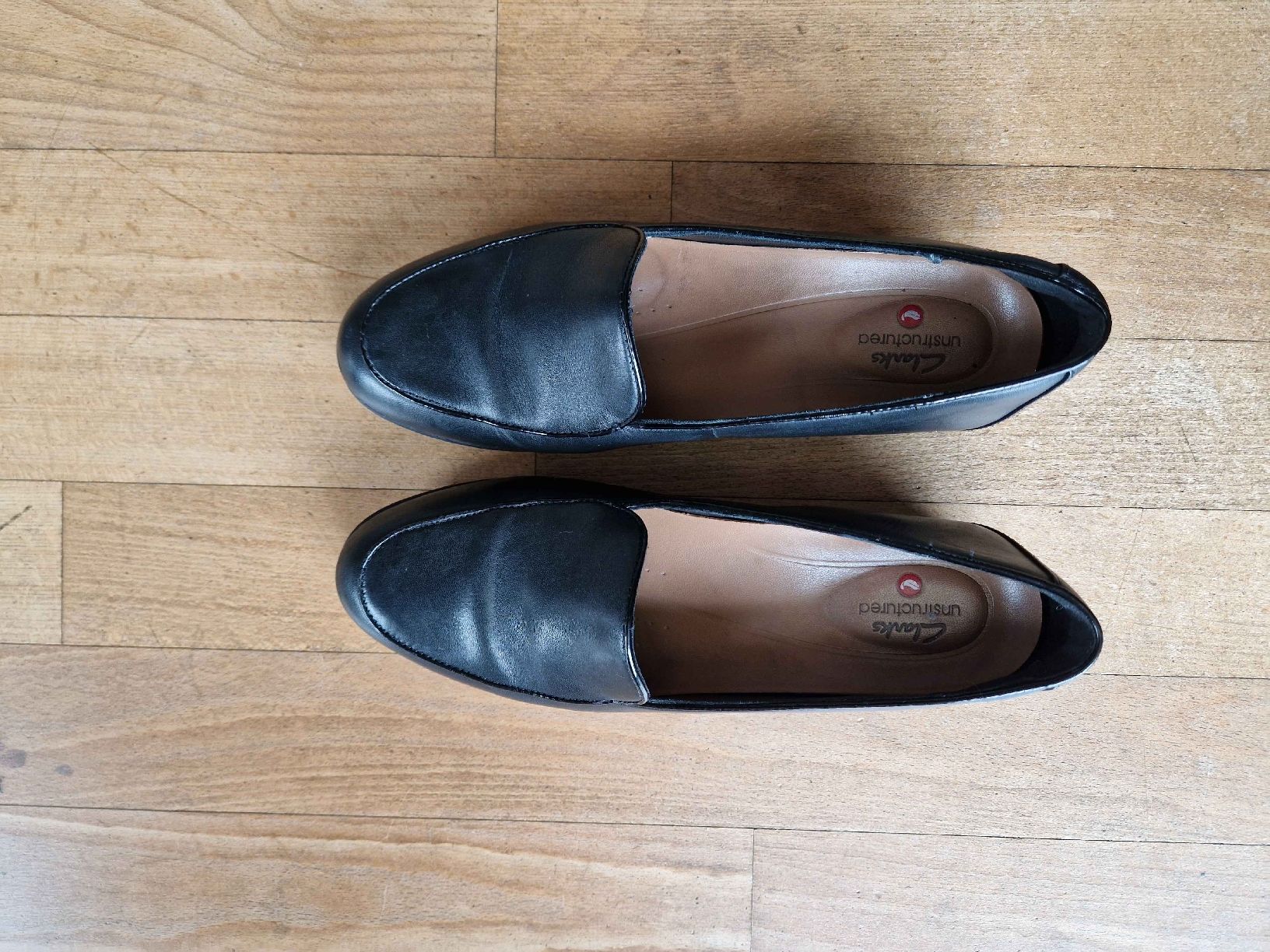 Clarks Damenschuhe: Mocassins Clarks Unstructured noirs T.38 – Gebraucht aus Bern von MelleBeauregard