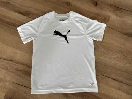 Puma T-Shirt, Gr. 140, Weiss, Sommer, Top Zustand, atmungsak