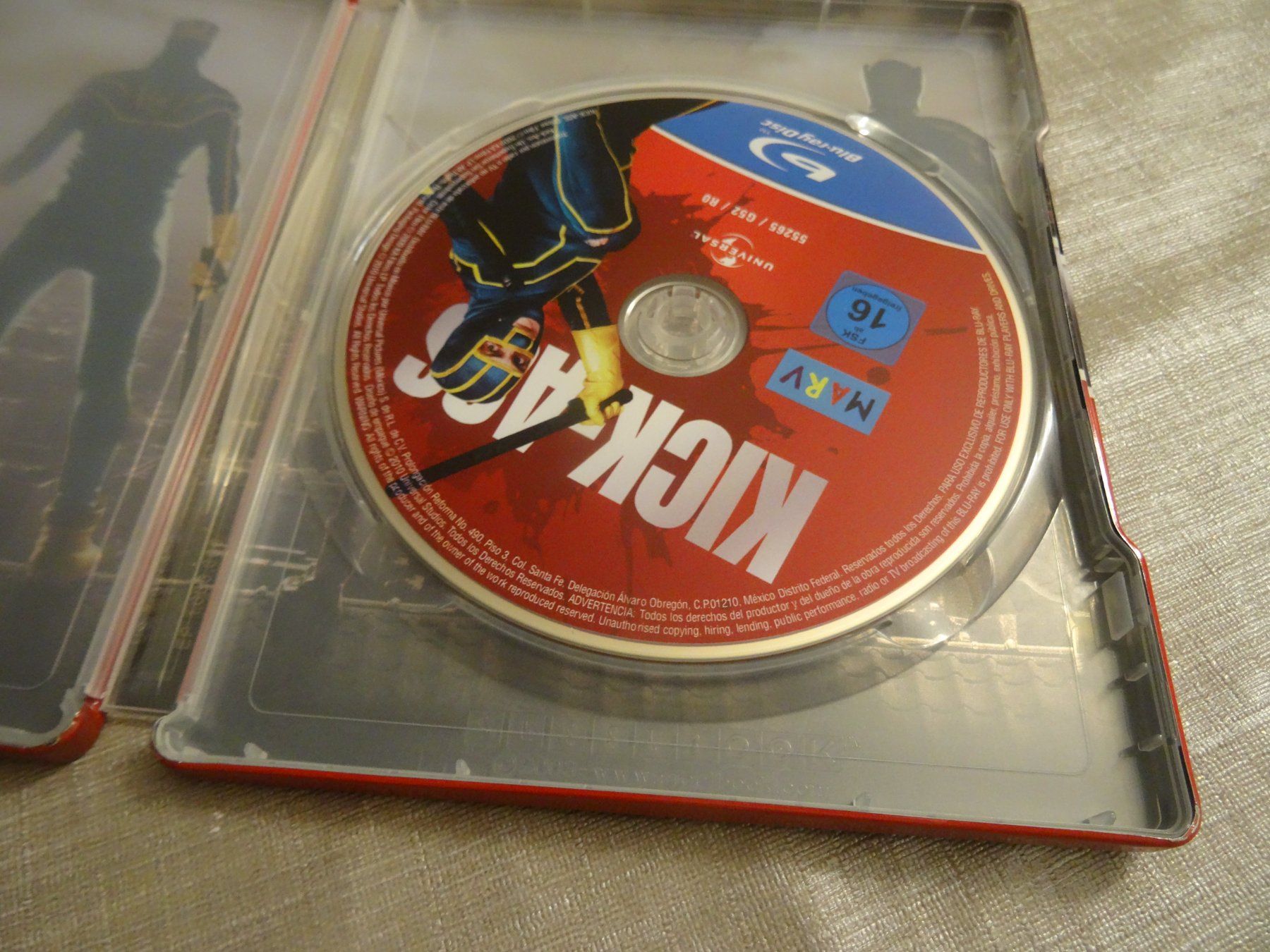 Tutti i DVDs: Kick-Ass Blu-ray Steelbook – Usato da Olten venduto da Disc-Verkauf 1