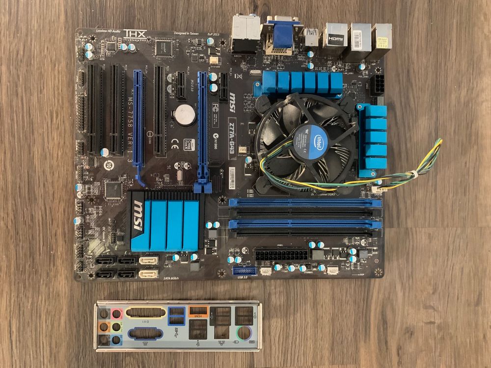 MSI Z77AG43 motherboard. LGA 1155 socket. Kaufen auf Ricardo