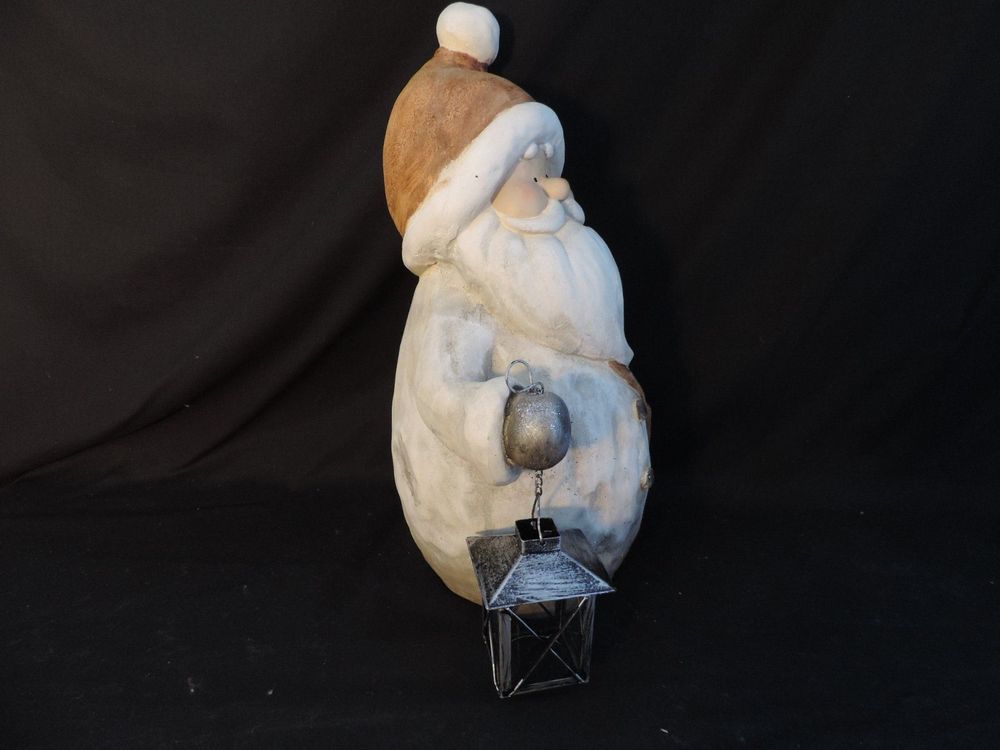 Hexen Figur Mit Laterne - Halloween Deko Aus Harz 20cm Für Garten & Wohnzimmer