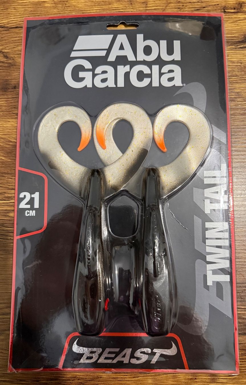 Abu Garcia Köder: ABU GARCIA Beast Twin Tail 21cm – Neu und originalverpackt aus Widnau von Fishingtackle_Oggy