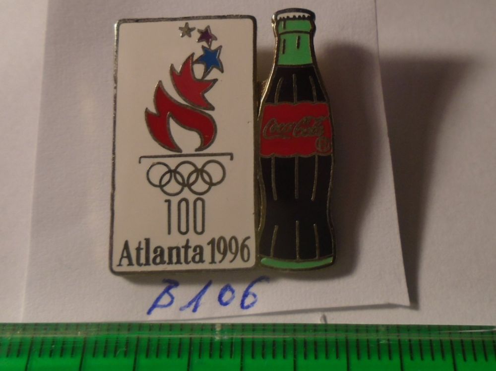 9 épingles olympiques coca cola - Canada